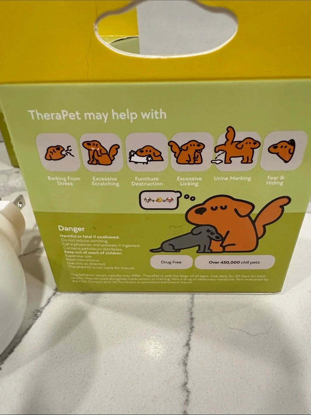 Therapet Dog Calming Refill set- 2 diffusers and 8 refills